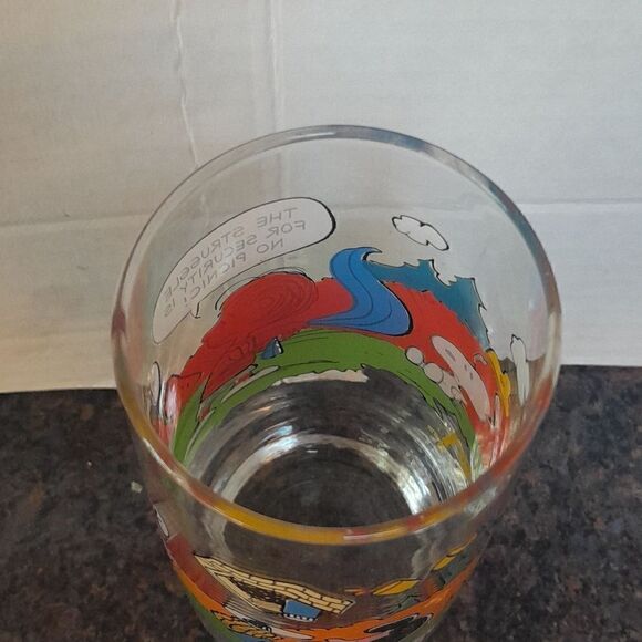 Camp Snoopy Collection Glass.  - Picture 2 of 5